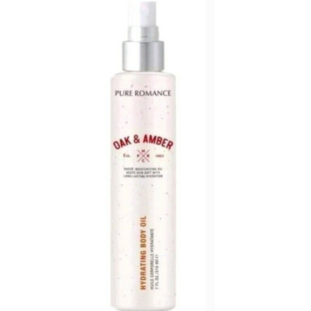 Pure Romance BODY DEW Hydrating Body Oil ~ Oak & Amber FREE SHIP*